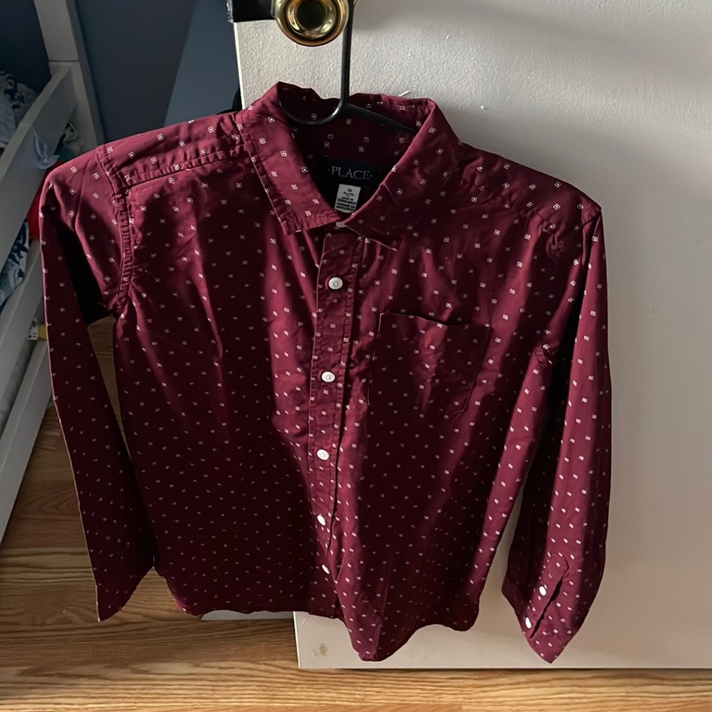 Button down dressy shirt